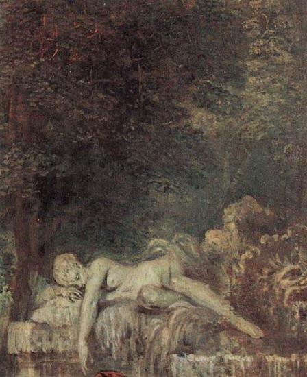 Jean-Antoine Watteau Die Champs elyssees Spain oil painting art